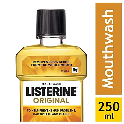 Listerine Mouthwash Liquid Original 250 ml