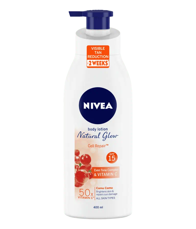Nivea Body Lotion Natural Glow Cell Repair SPF 15