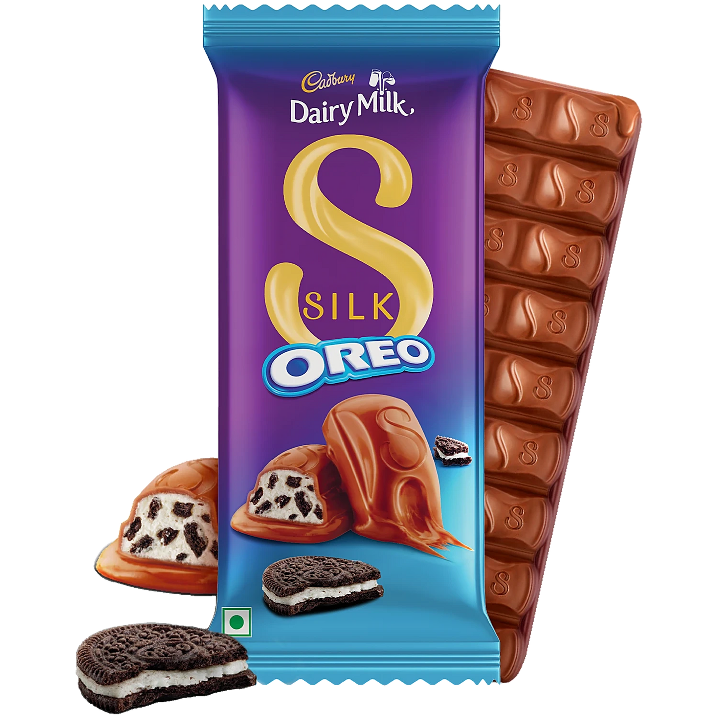 Cadbury Dairy Milk Silk Oreo Chocolate Bar 124g