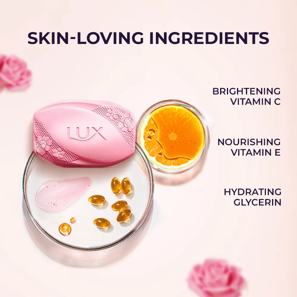 Lux Even Toned Glow Rose with Vitamin C & E