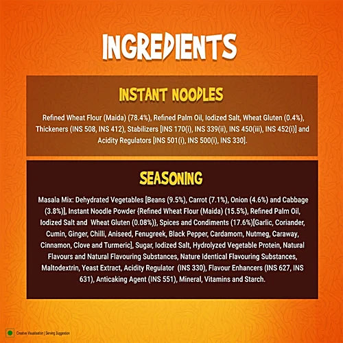 Sunfeast YiPPee Magic Masala Instant Noodles  8 in 1   480g