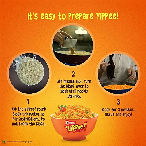 Sunfeast YiPPee Magic Masala Instant Noodles  8 in 1   480g