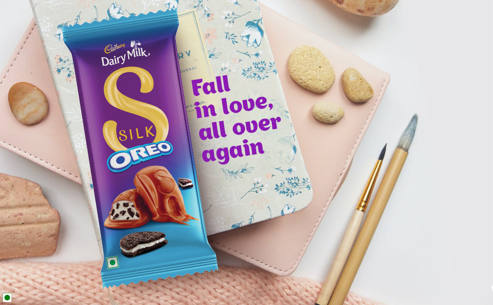 Cadbury Dairy Milk Silk Oreo Chocolate Bar 124g