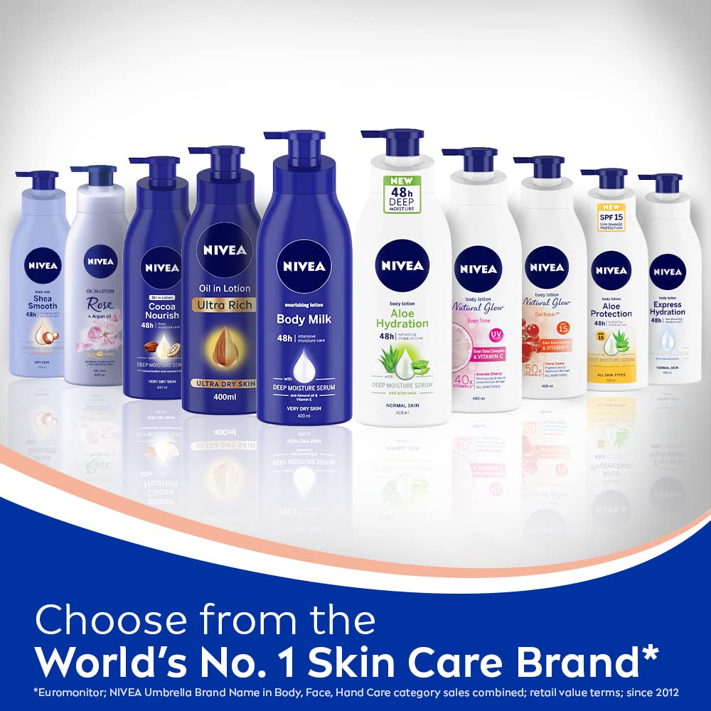Nivea Body Lotion Natural Glow Cell Repair SPF 15