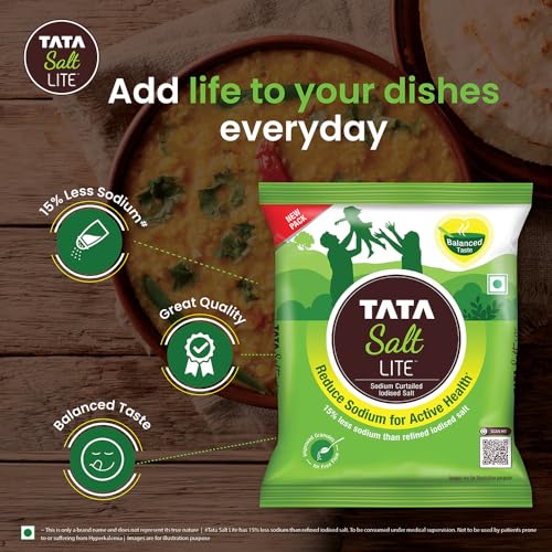 Tata Salt Lite Low Sodium 1kg